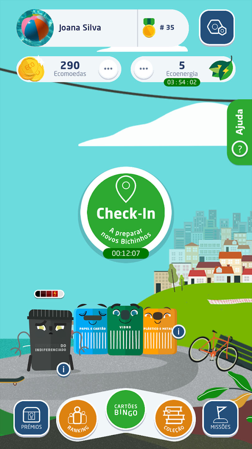 recycle bingo screenshot