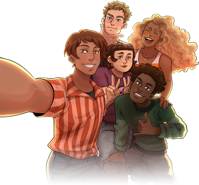 play4equality personagens